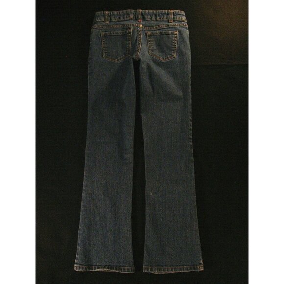 Arizona Kids Bootcut Jeans Tag 12 Regular Elastic Waistband Stretch Blue - Picture 2 of 9
